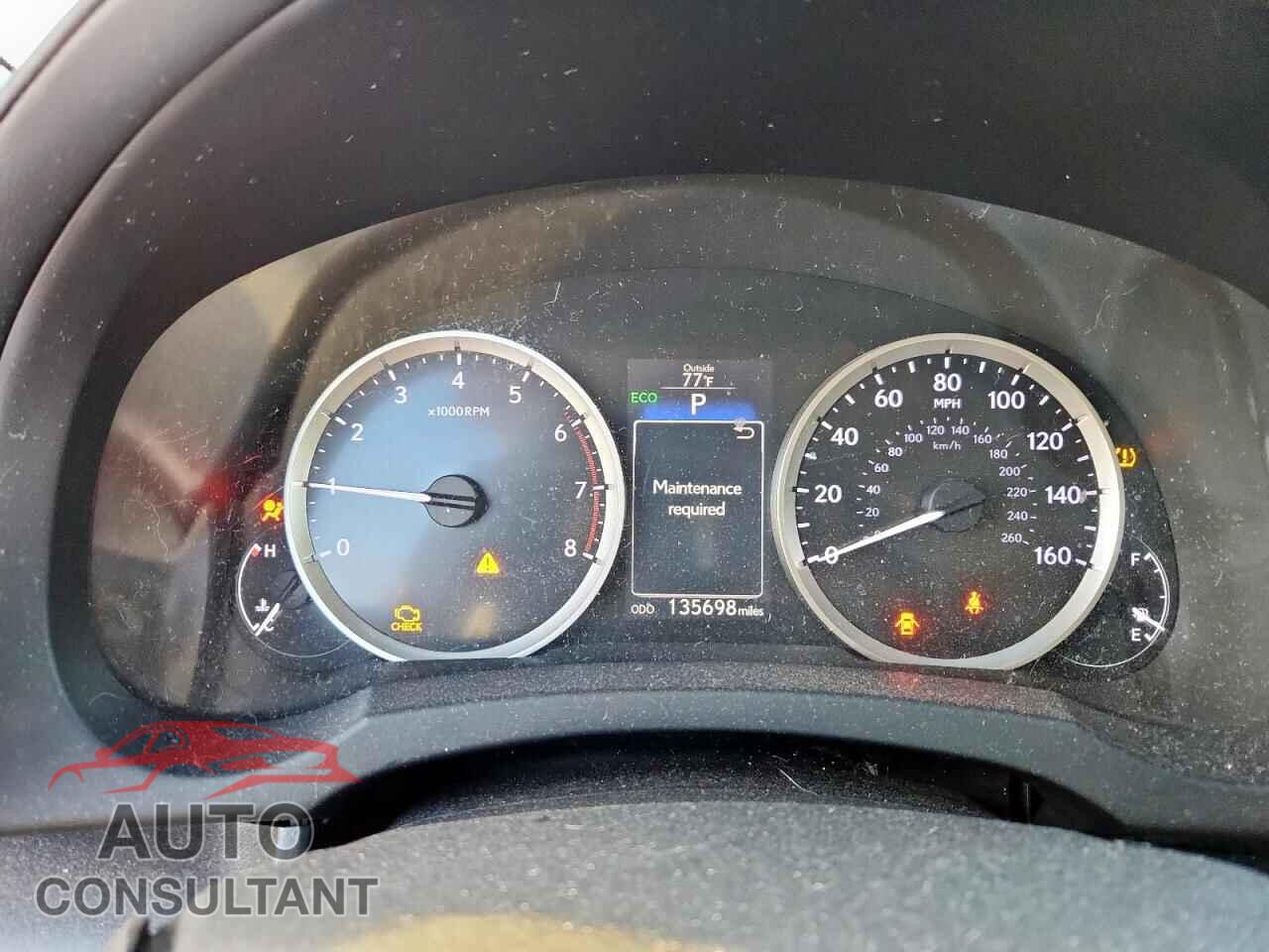 LEXUS IS 2016 - JTHBA1D29G5030004