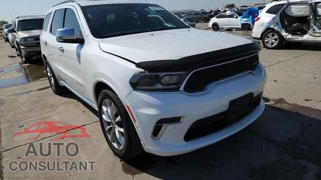 DODGE DURANGO 2021 - 1C4RDHEG6MC630657