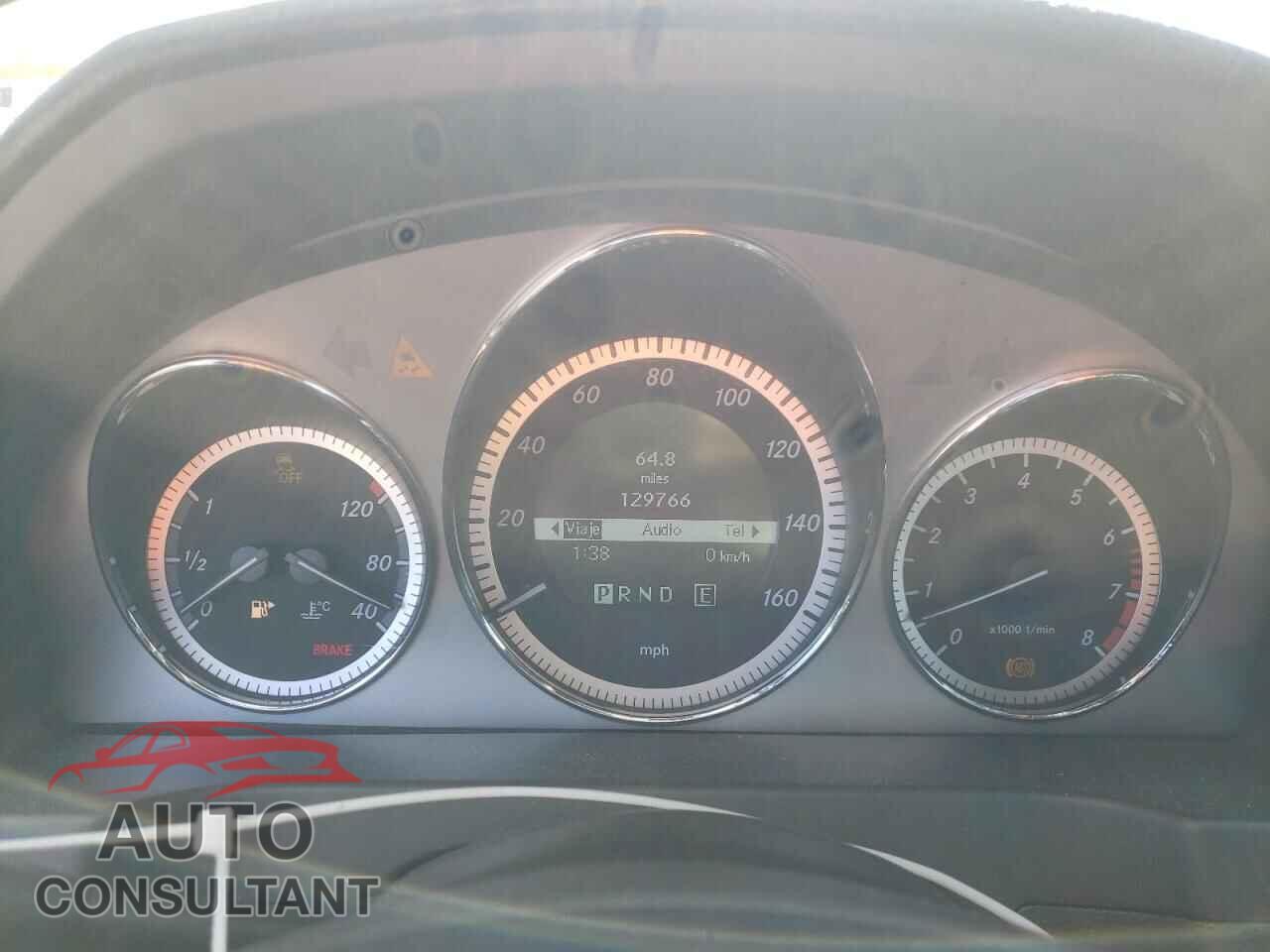 MERCEDES-BENZ C-CLASS 2011 - WDDGF8BB1BR144848