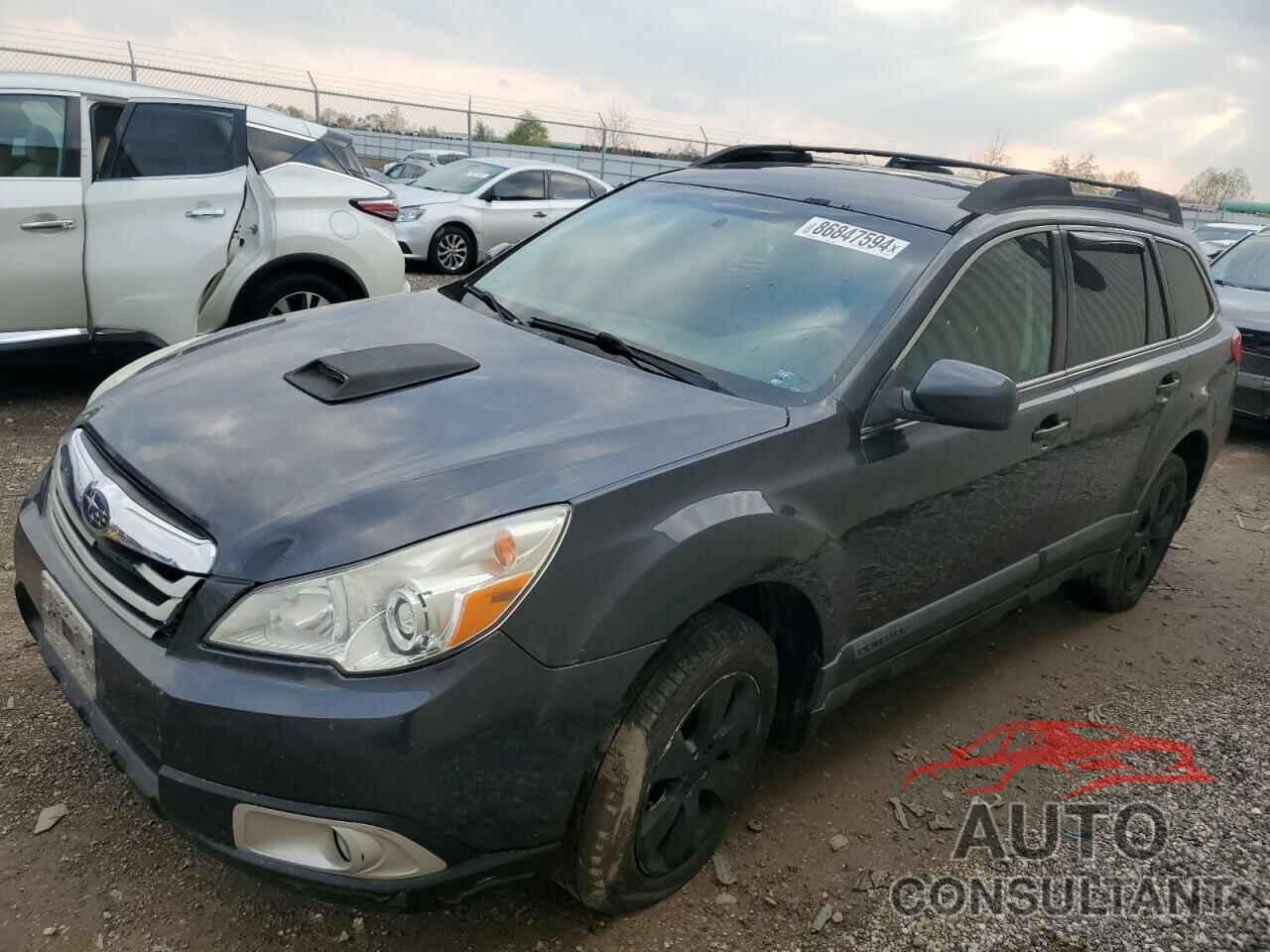 SUBARU OUTBACK 2011 - 4S4BRELC4B2381579