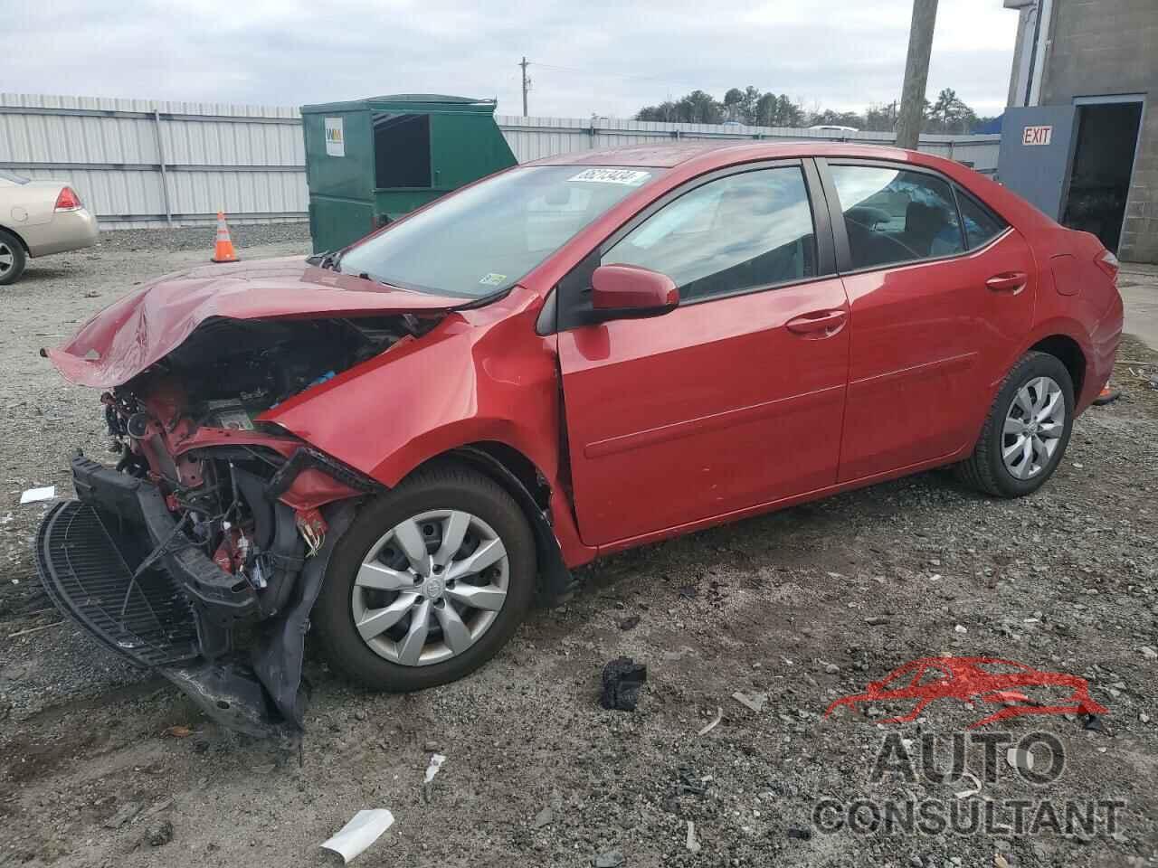 TOYOTA COROLLA 2014 - 2T1BURHE1EC162959