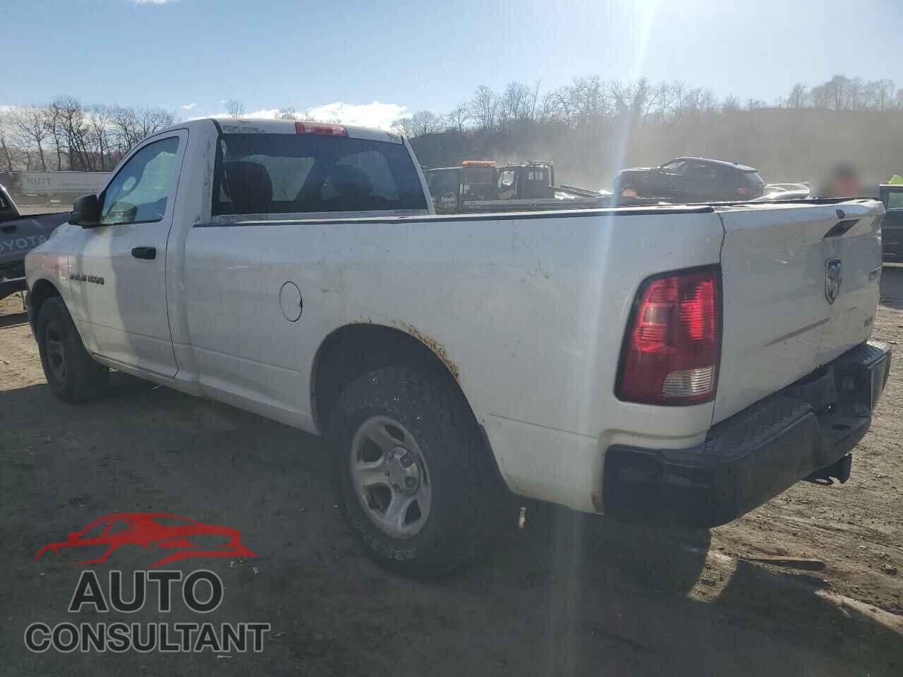 DODGE RAM 1500 2012 - 3C6JD7DP9CG201623