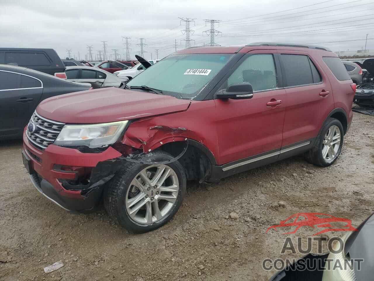 FORD EXPLORER 2017 - 1FM5K8D87HGA27466