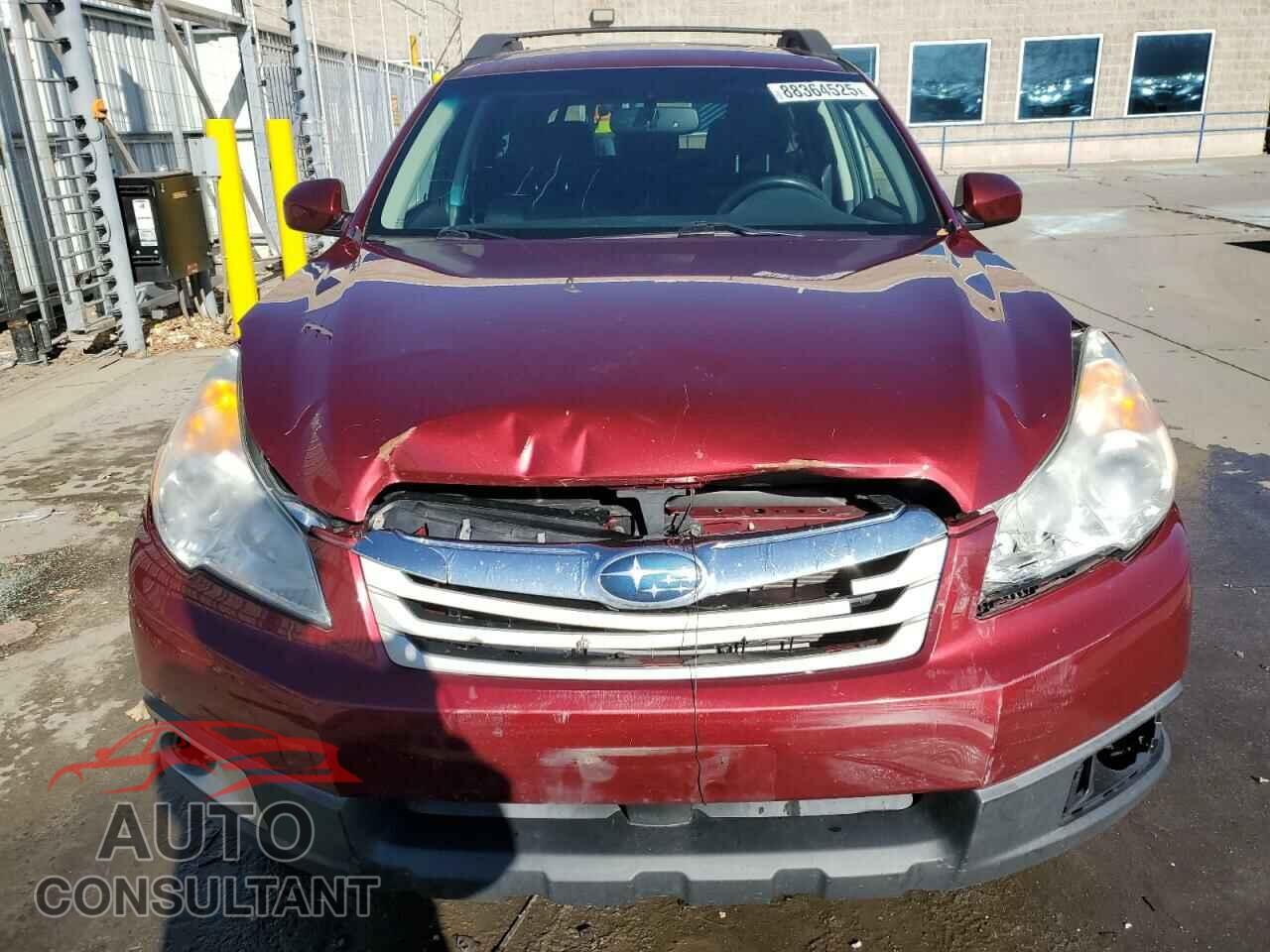 SUBARU OUTBACK 2012 - 4S4BRBCC2C1233100