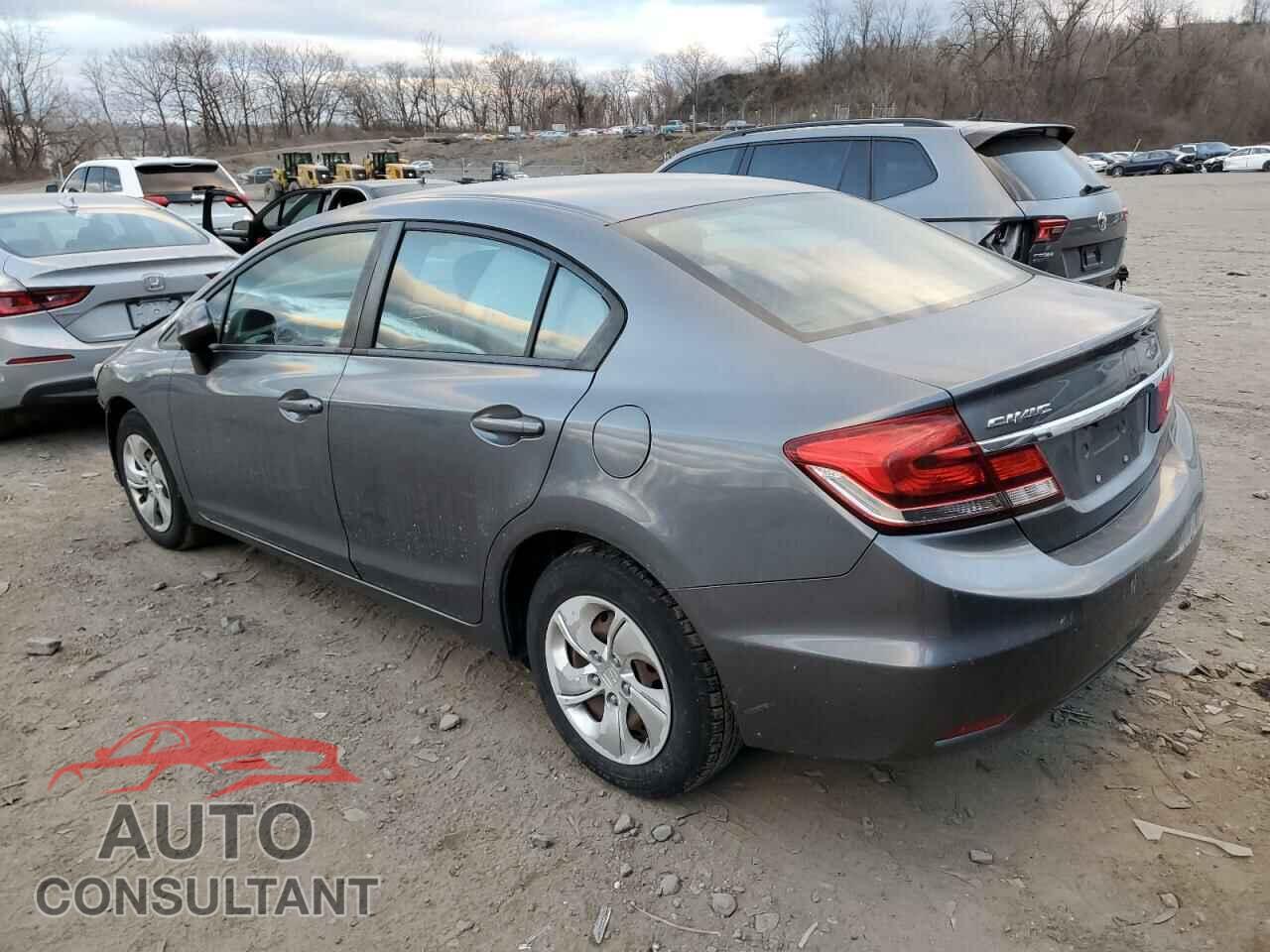 HONDA CIVIC 2013 - 19XFB2F50DE218004