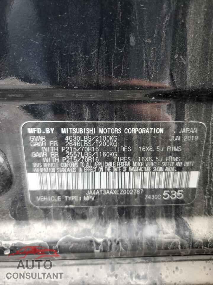 MITSUBISHI ECLIPSE 2020 - JA4AT3AAXLZ002787