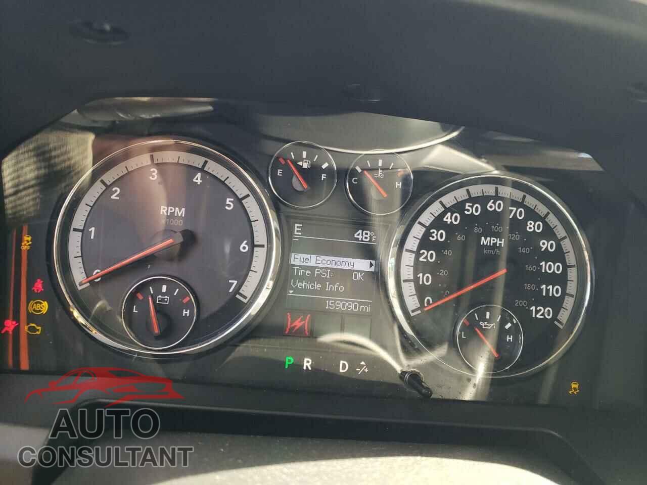 DODGE RAM 1500 2012 - 1C6RD7LT1CS185962