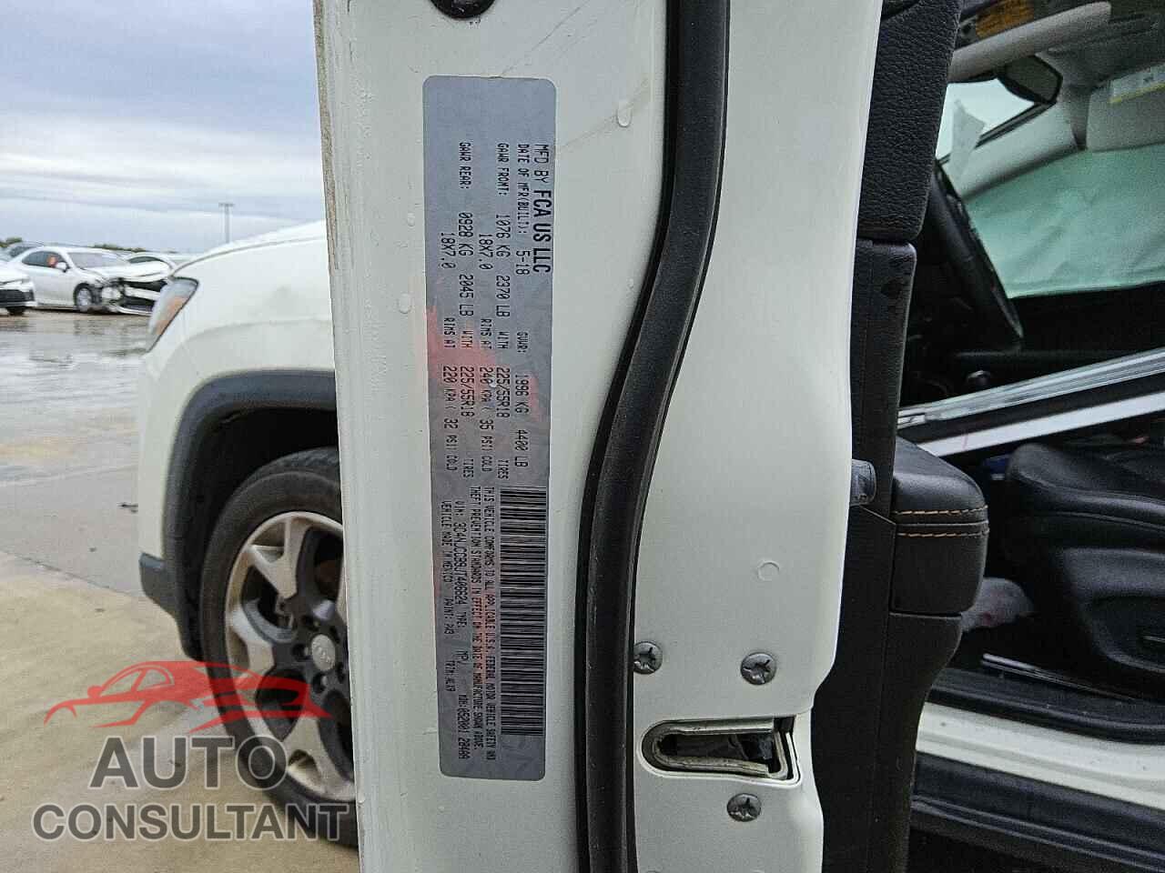 JEEP COMPASS 2018 - 3C4NJCCB9JT406624
