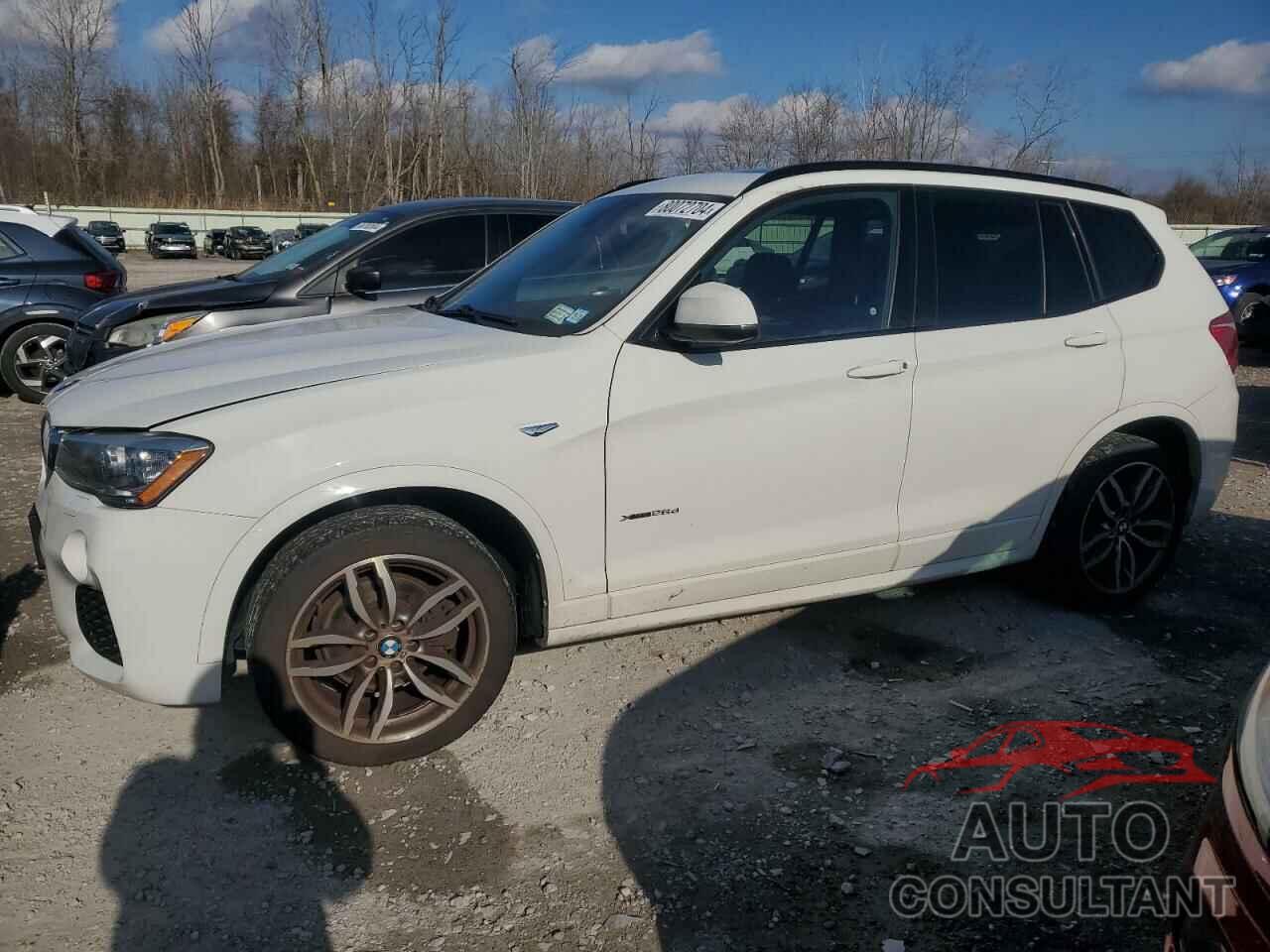 BMW X3 2016 - 5UXWY3C5XG0F84298