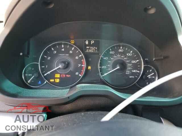 SUBARU OUTBACK 2012 - 4S4BRCAC5C3228499