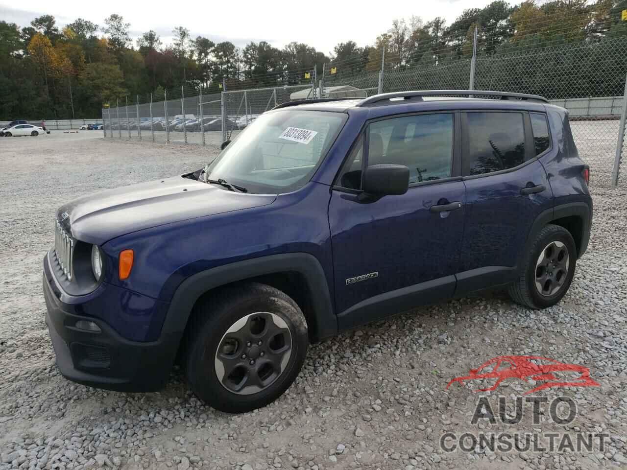 JEEP RENEGADE 2017 - ZACCJAAB2HPG20144