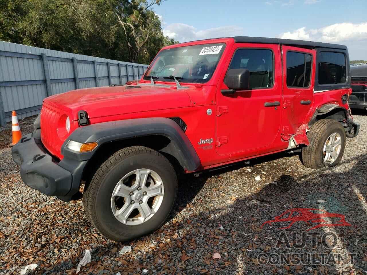 JEEP WRANGLER 2018 - 1C4HJXDG0JW273003