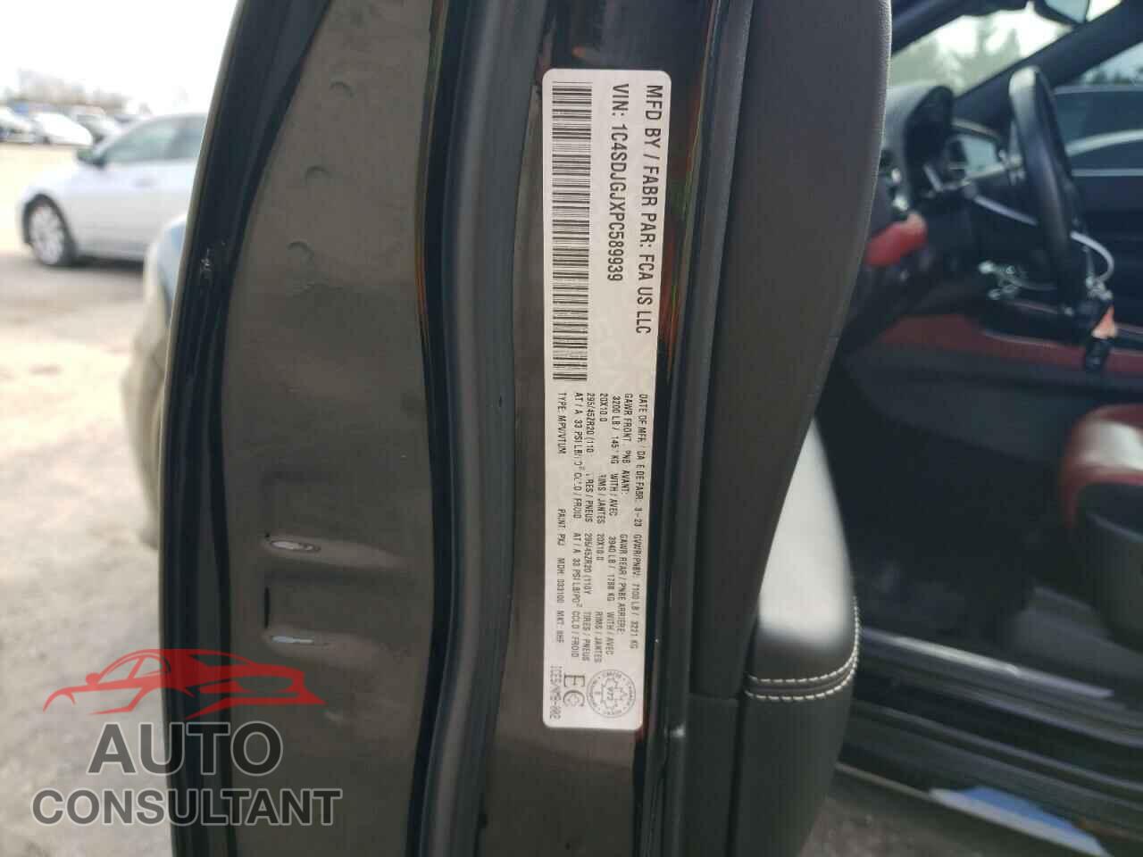DODGE DURANGO 2023 - 1C4SDJGJXPC589939