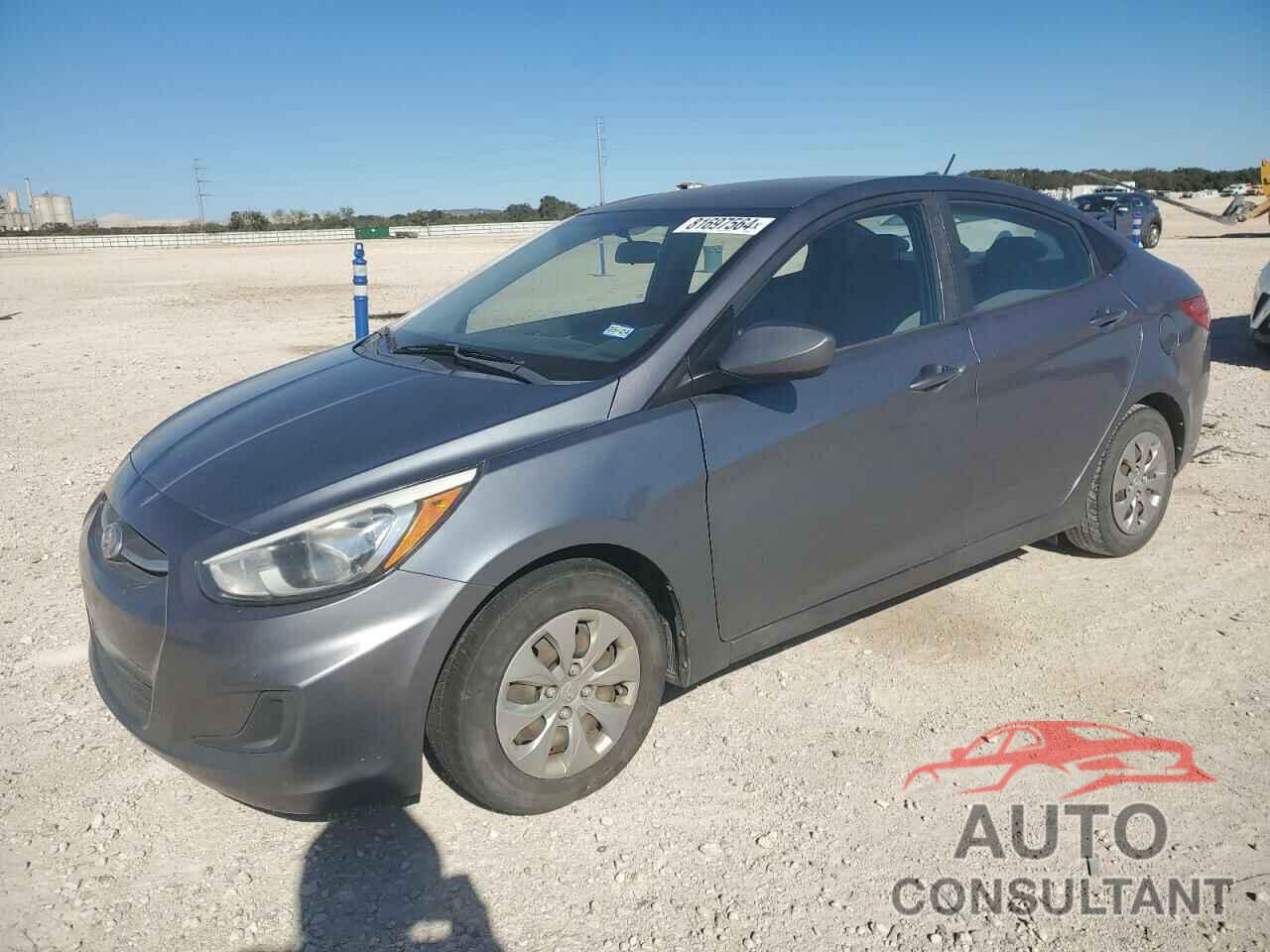 HYUNDAI ACCENT 2017 - KMHCT4AE2HU269526