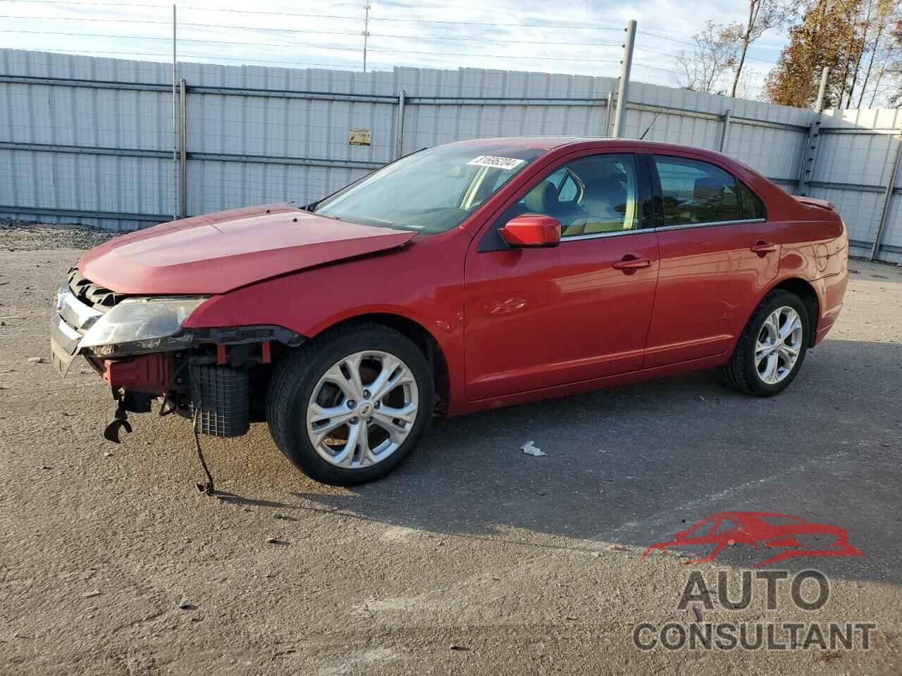 FORD FUSION 2012 - 3FAHP0HA3CR407185