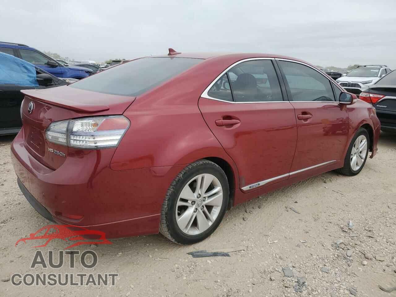 LEXUS HS 2011 - JTHBB1BA0B2044293