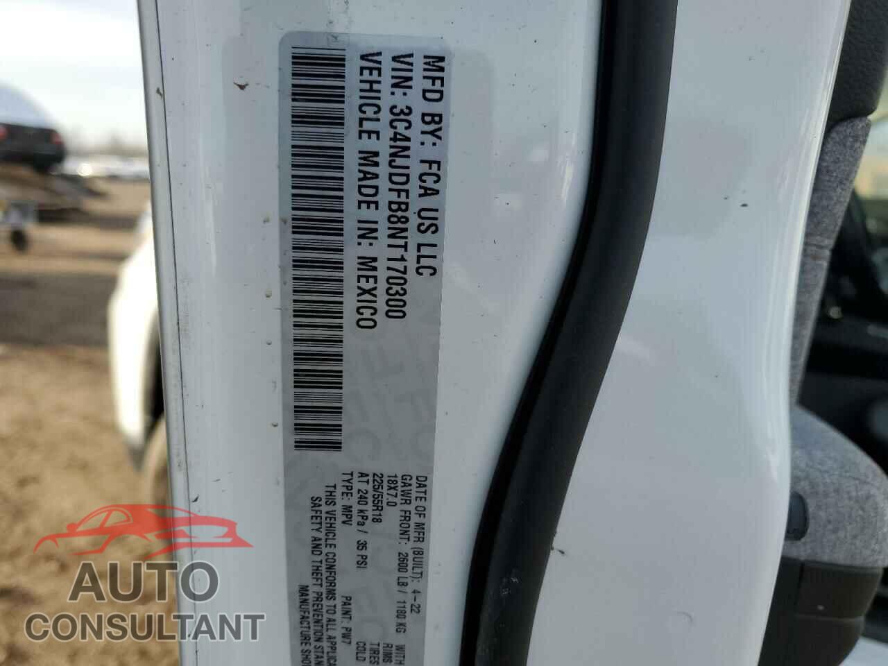 JEEP COMPASS 2022 - 3C4NJDFB8NT170300