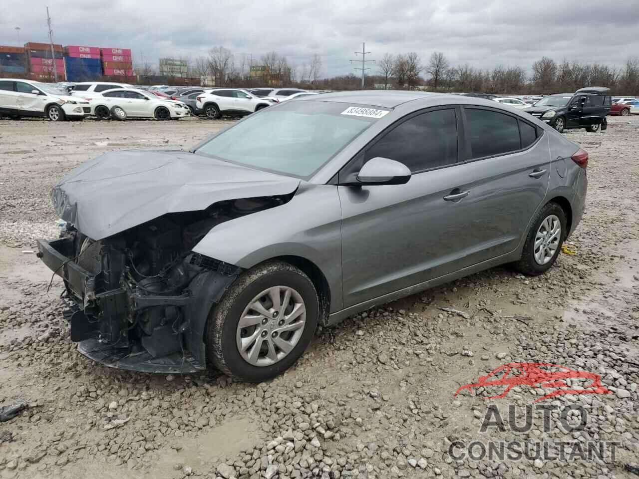 HYUNDAI ELANTRA 2019 - KMHD74LFXKU811459