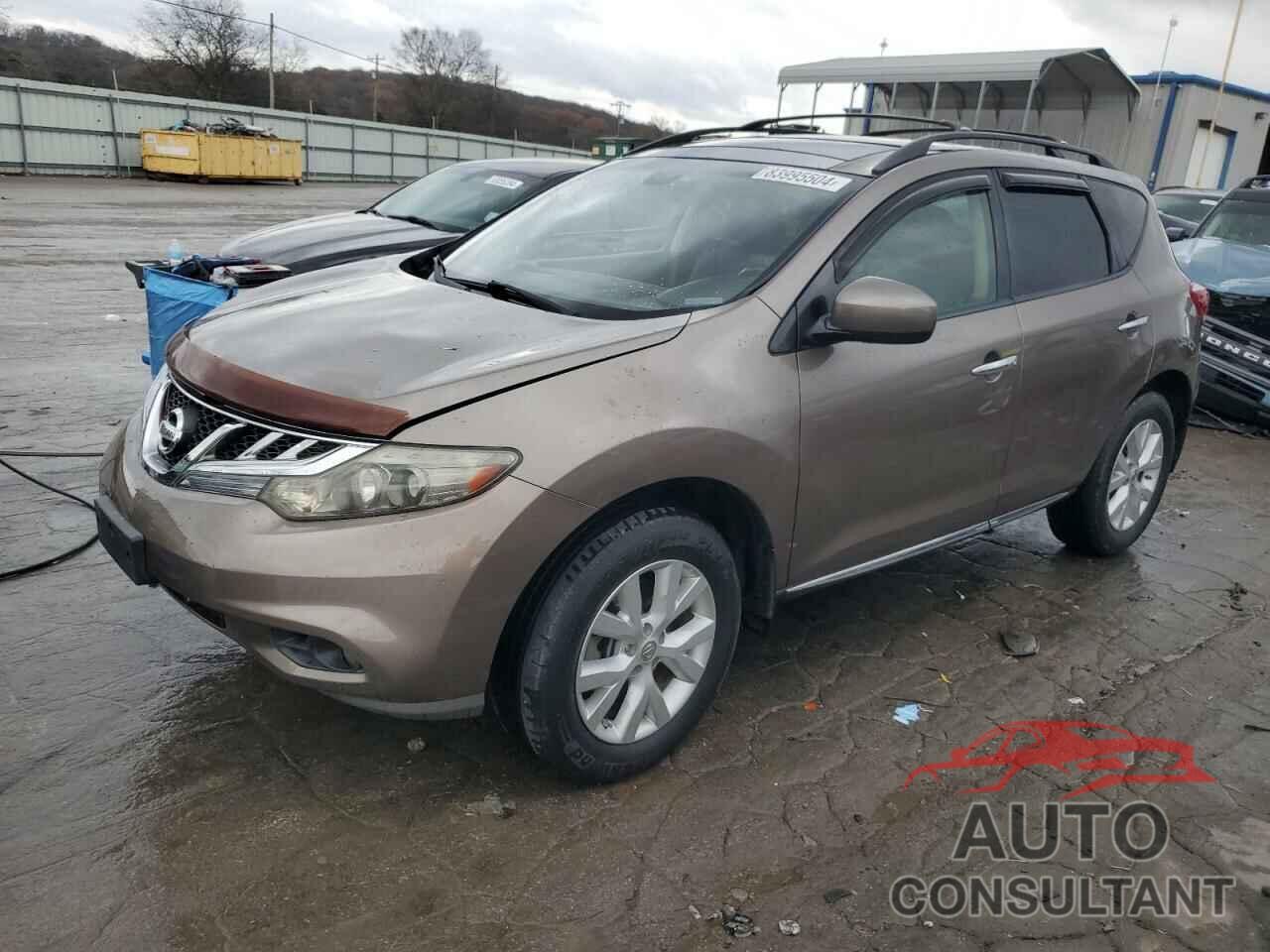 NISSAN MURANO 2011 - JN8AZ1MU5BW067551