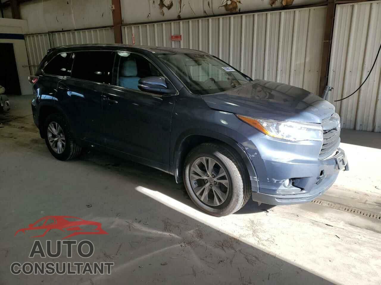 TOYOTA HIGHLANDER 2015 - 5TDJKRFH4FS138775