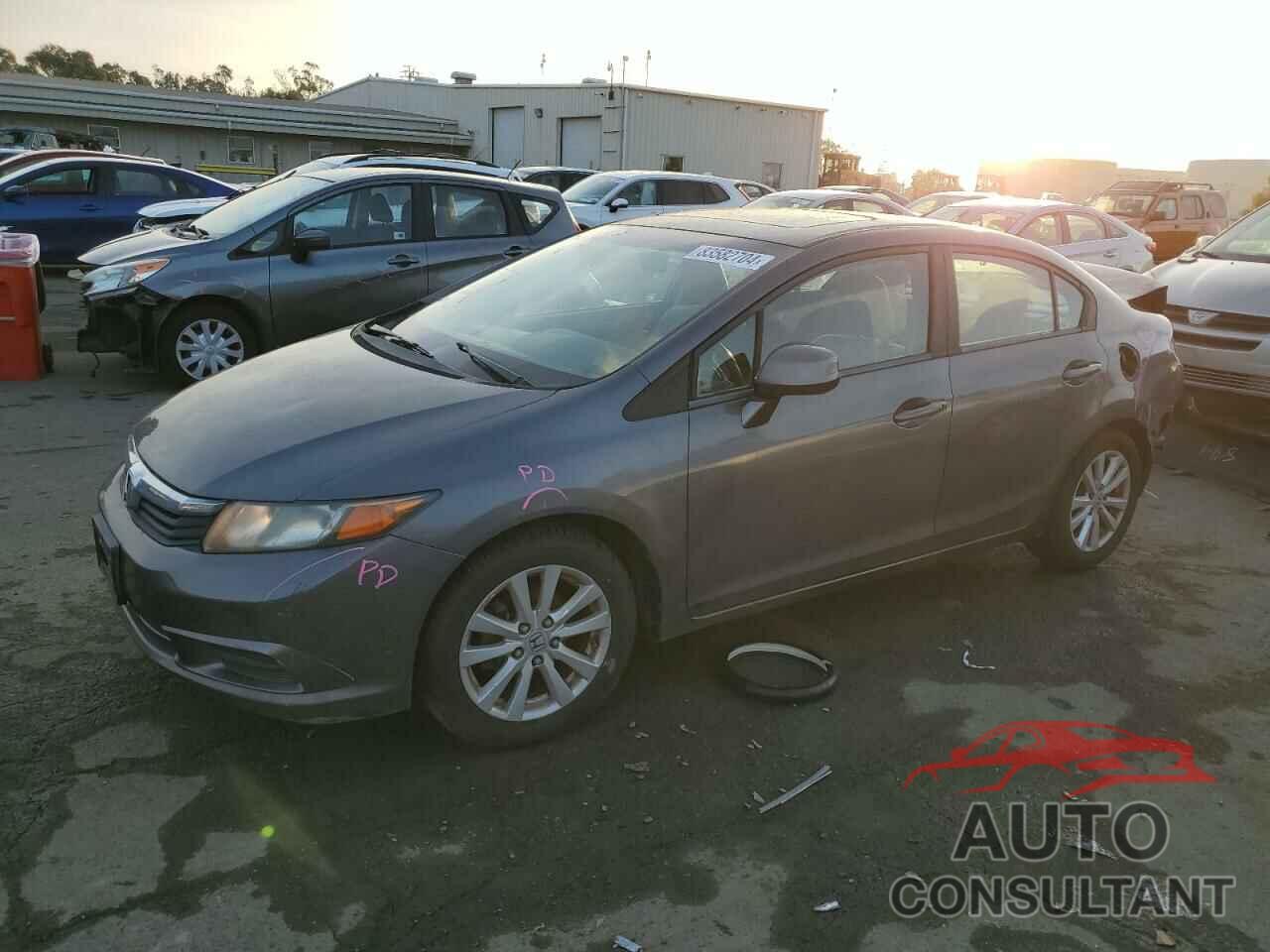 HONDA CIVIC 2012 - 19XFB2F93CE304974