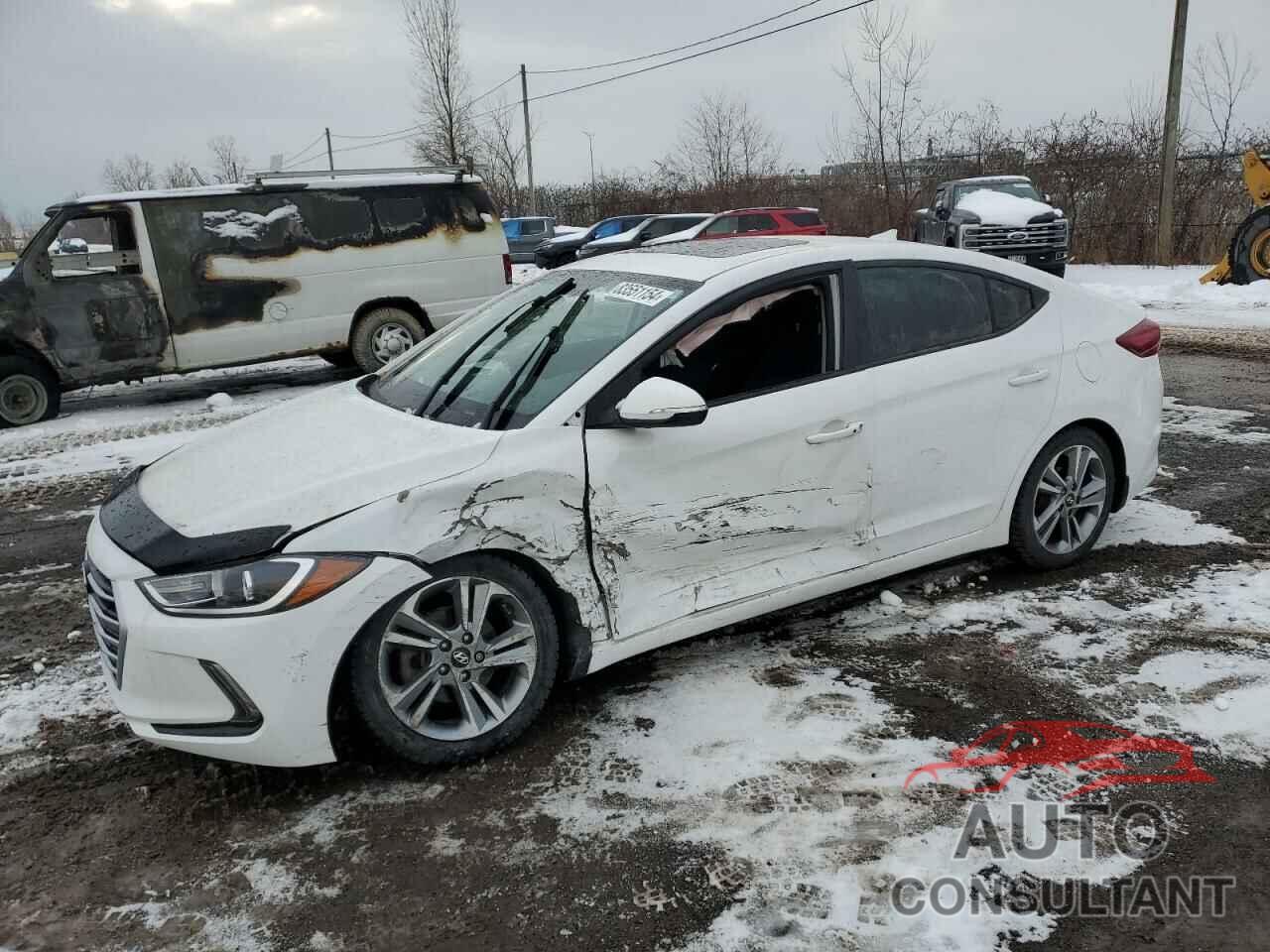 HYUNDAI ELANTRA 2017 - KMHD84LF6HU119107