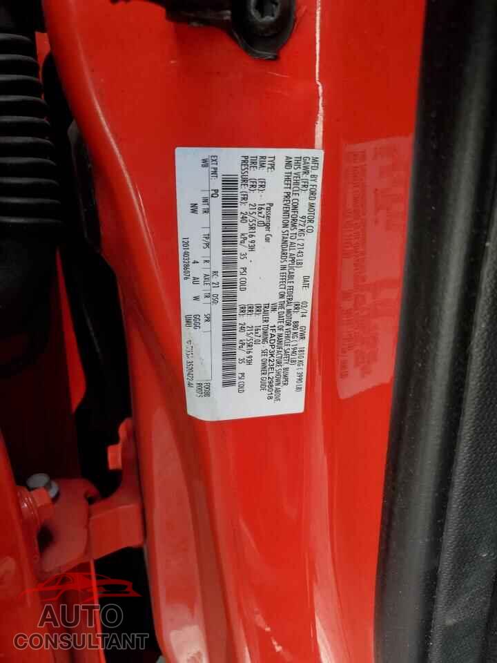 FORD FOCUS 2014 - 1FADP3K23EL298018