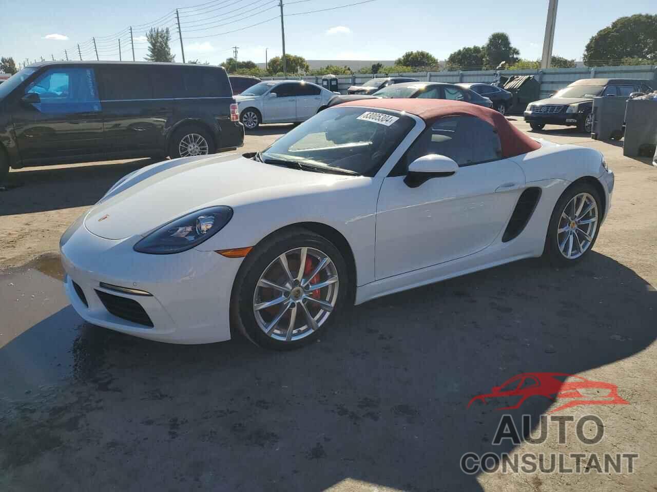 PORSCHE BOXSTER 2017 - WP0CB2A89HS240851