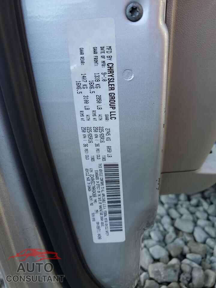 DODGE CARAVAN 2010 - 2D4RN5D17AR434368