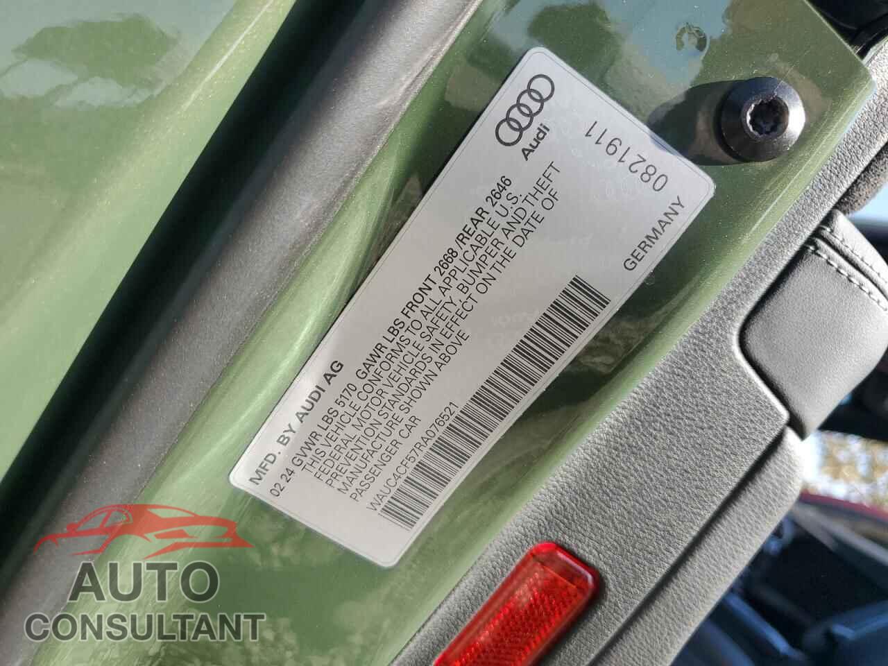 AUDI S5/RS5 2024 - WAUC4CF57RA076521