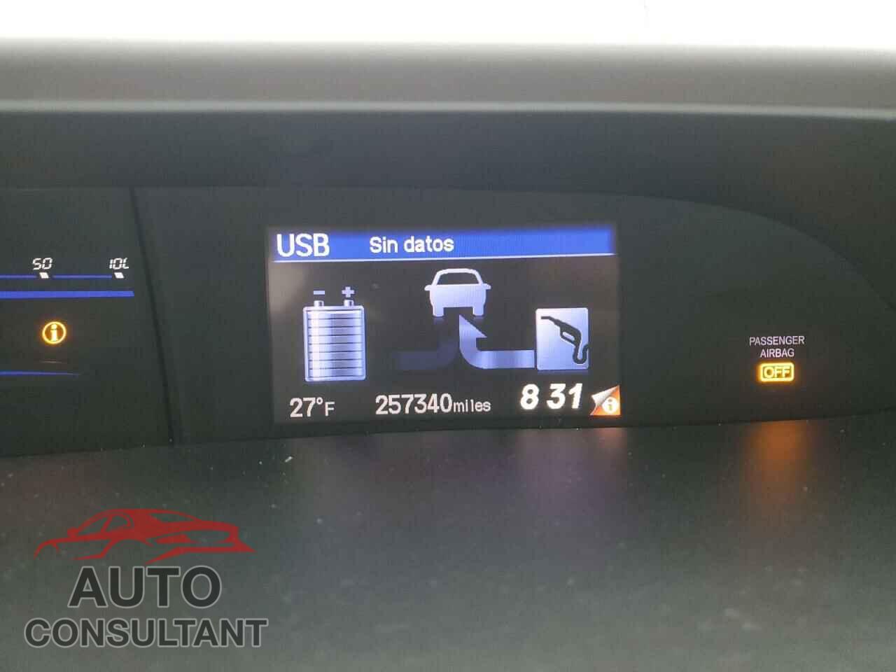 HONDA CIVIC 2012 - JHMFB4F35CS001357