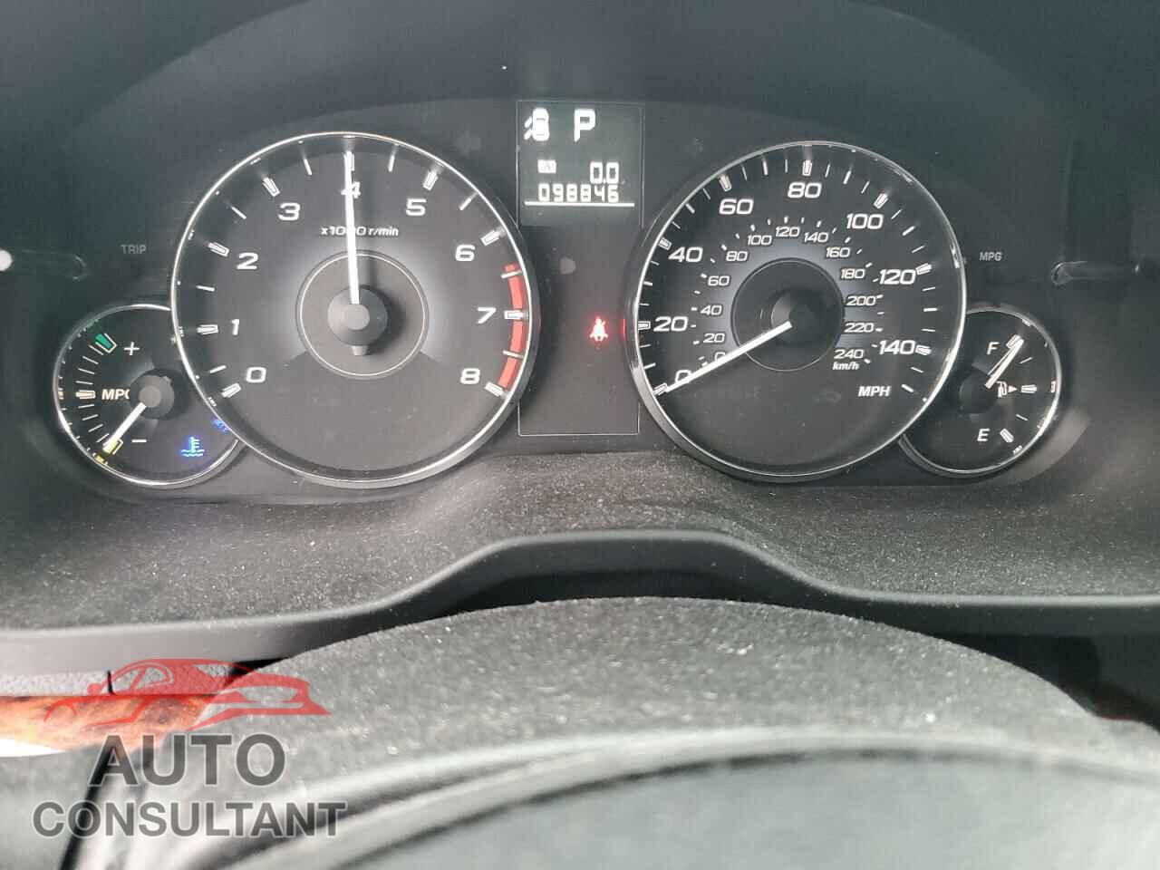 SUBARU OUTBACK 2012 - 4S4BRBKC3C3227781