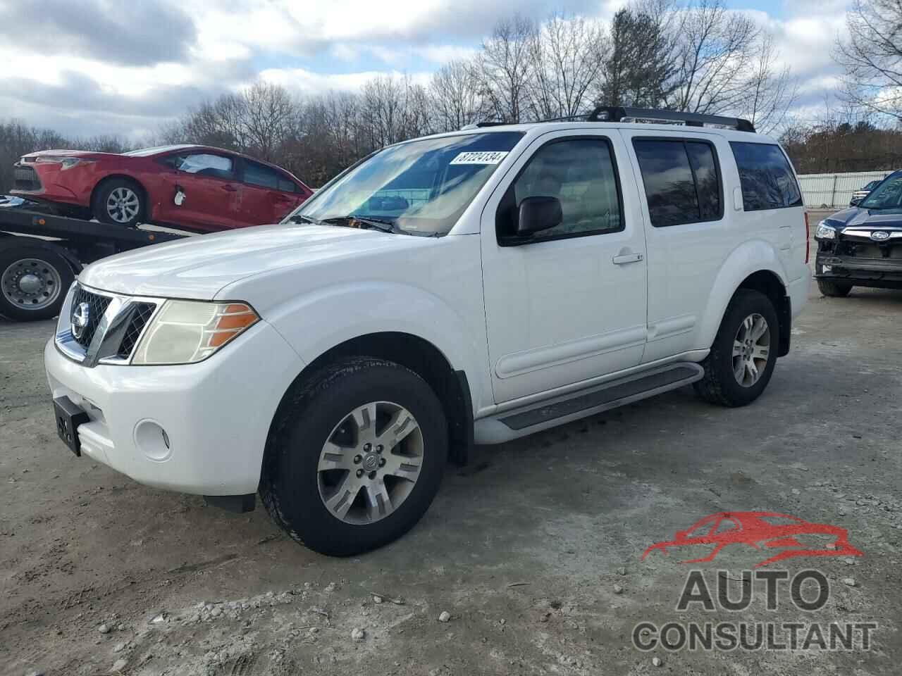NISSAN PATHFINDER 2010 - 5N1AR1NB6AC611351