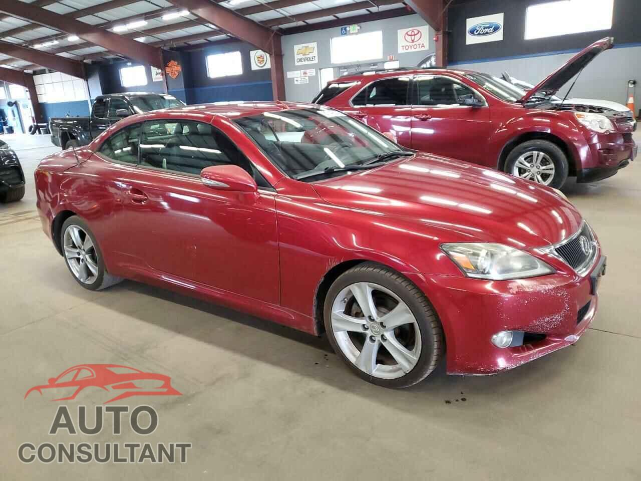 LEXUS IS 2012 - JTHFF2C29C2526040
