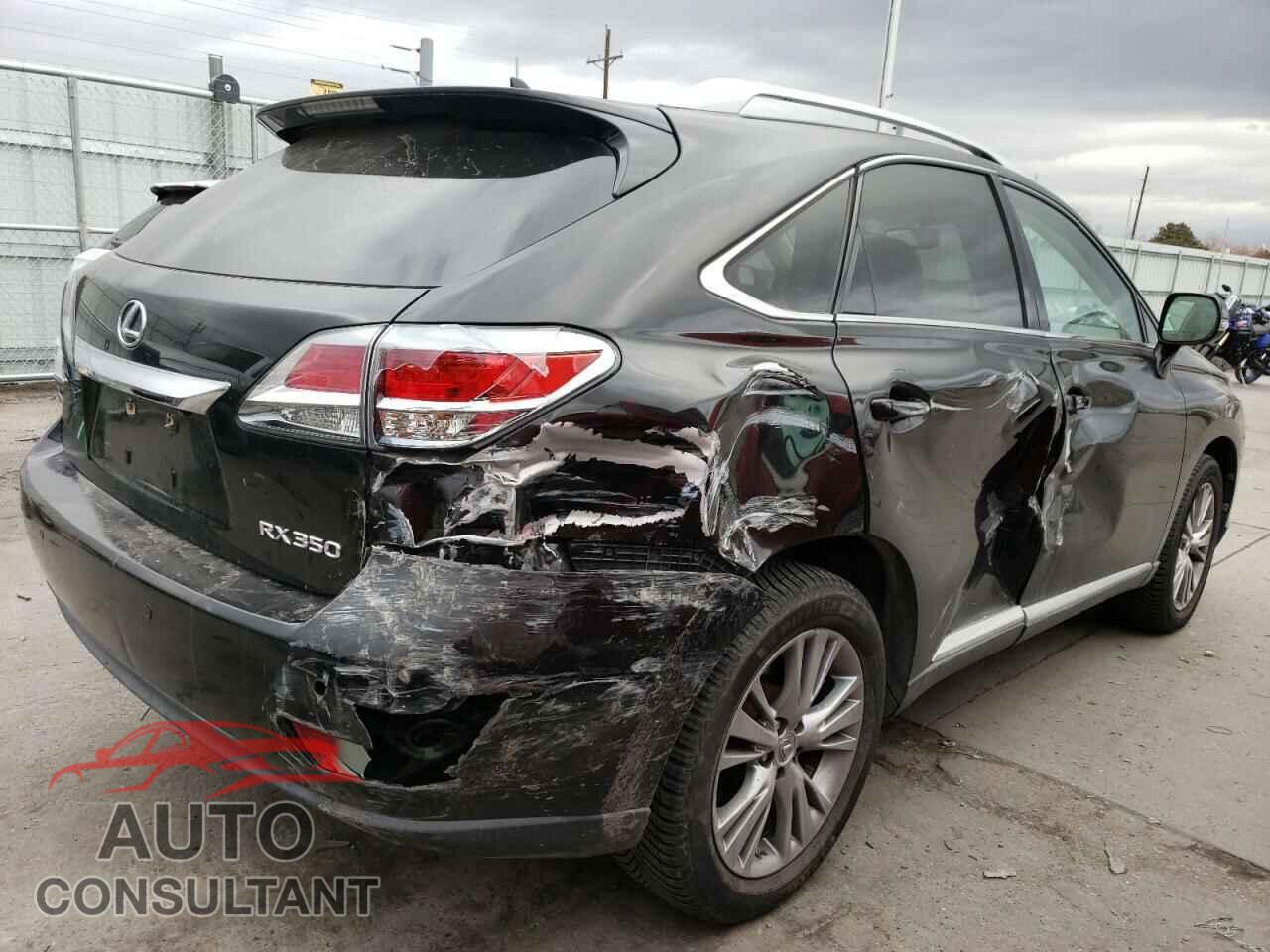 LEXUS RX350 2013 - 2T2BK1BA2DC195170