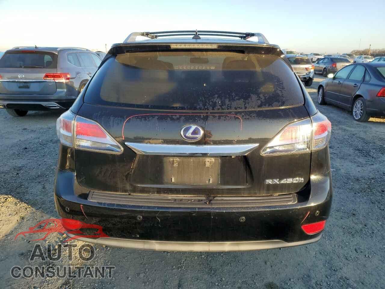 LEXUS RX450 2013 - JTJBC1BA2D2062504