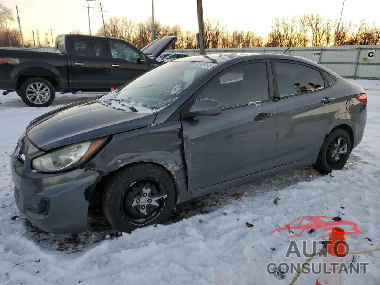 HYUNDAI ACCENT 2012 - KMHCT4AE3CU217945