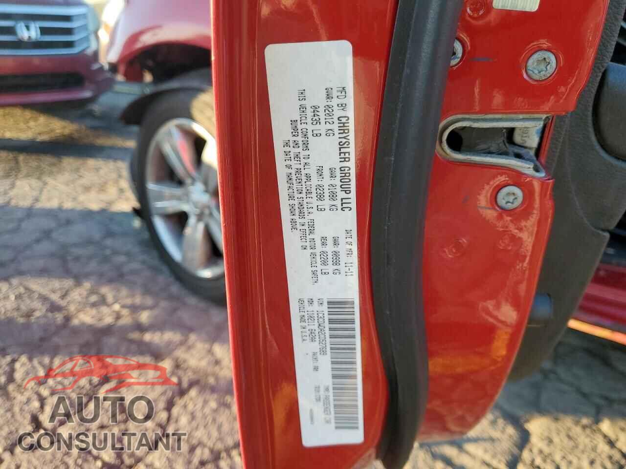 DODGE CALIBER 2012 - 1C3CDWDA2CD527689