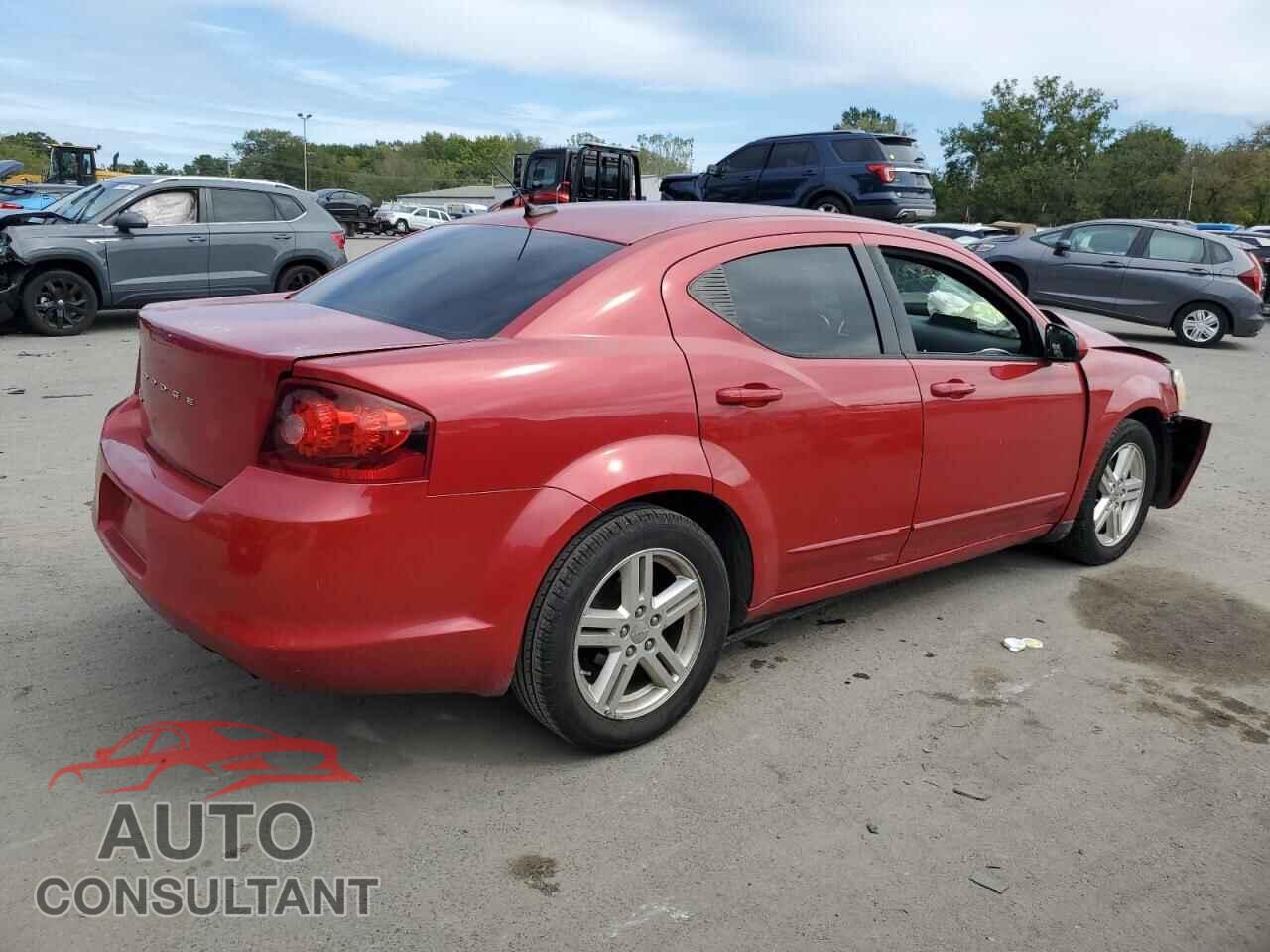 DODGE AVENGER 2012 - 1C3CDZCB2CN156202