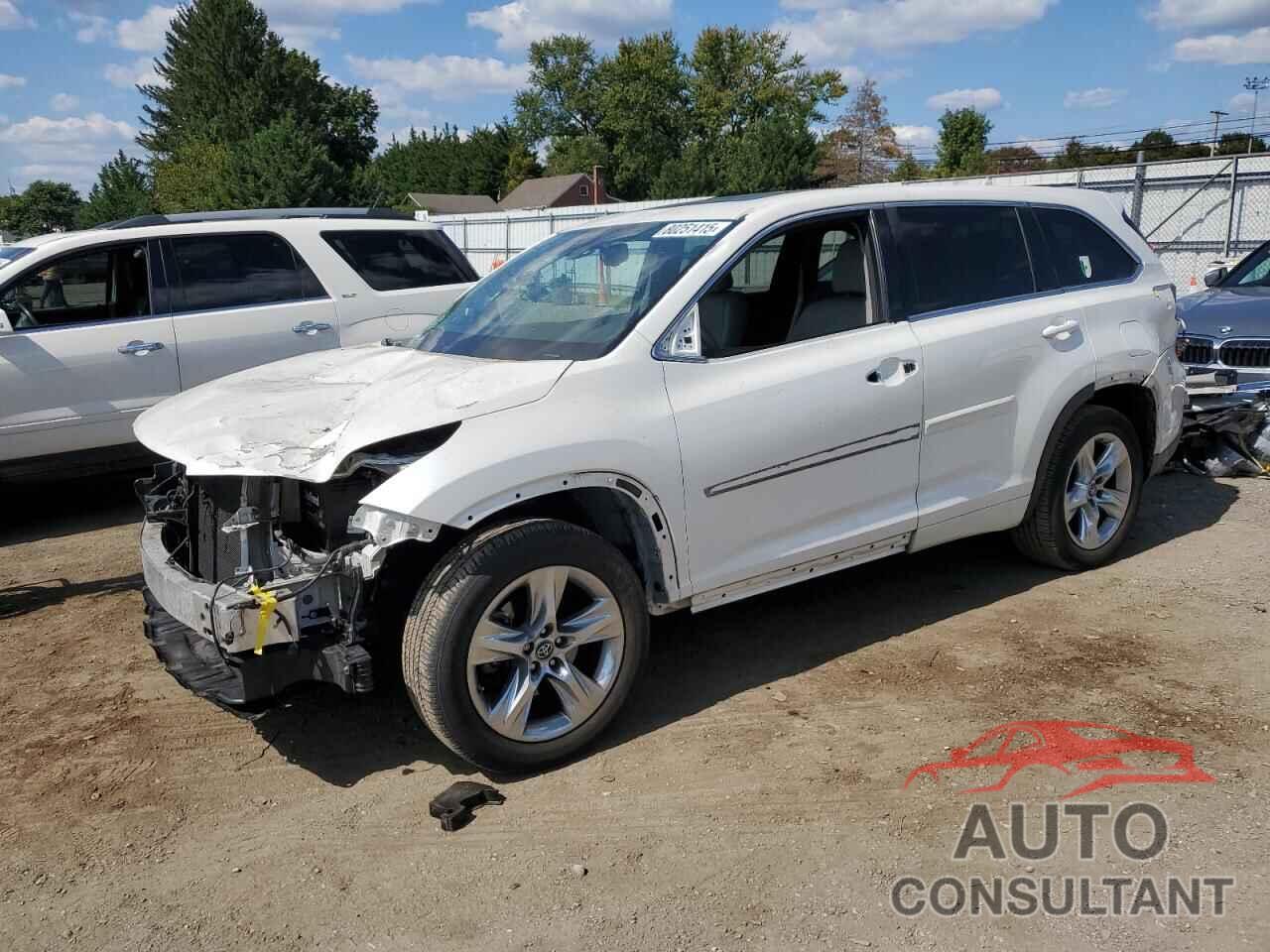 TOYOTA HIGHLANDER 2016 - 5TDDKRFH9GS277072