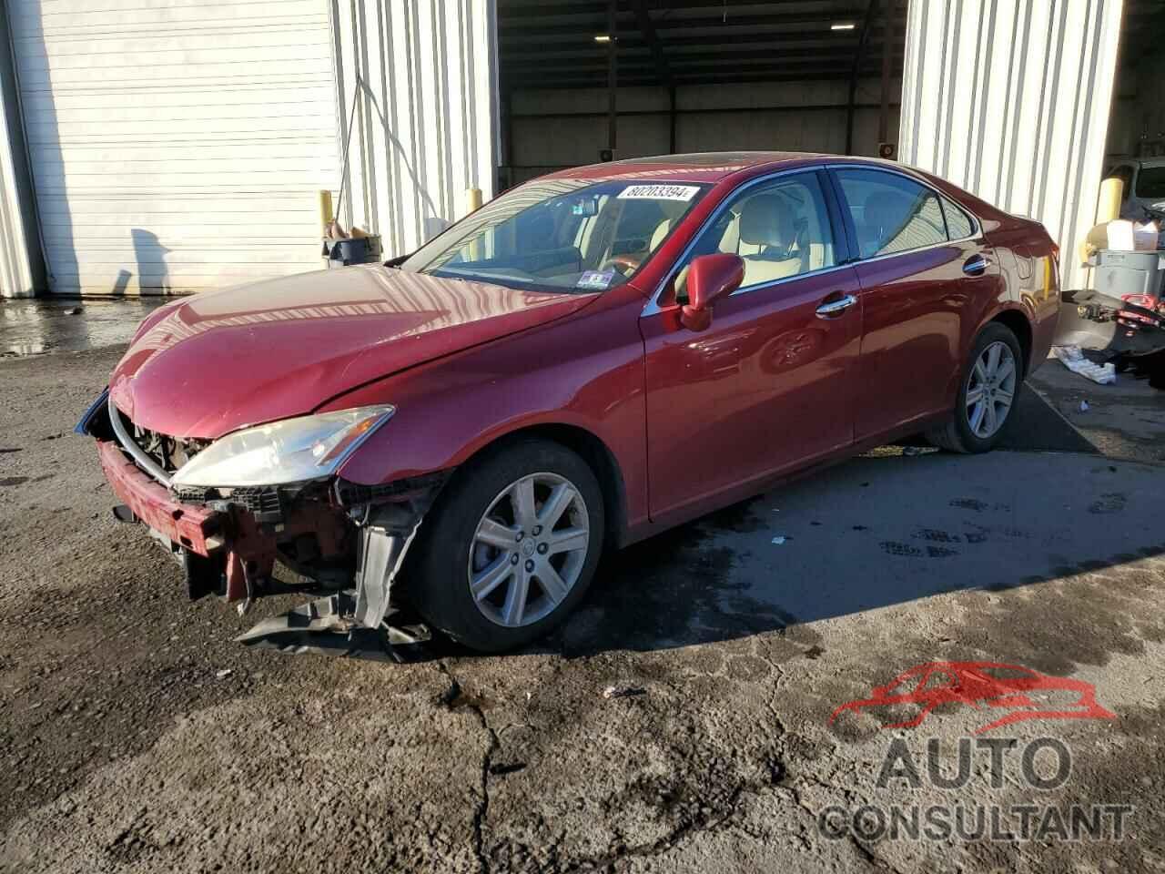 LEXUS ES350 2009 - JTHBJ46GX92321044