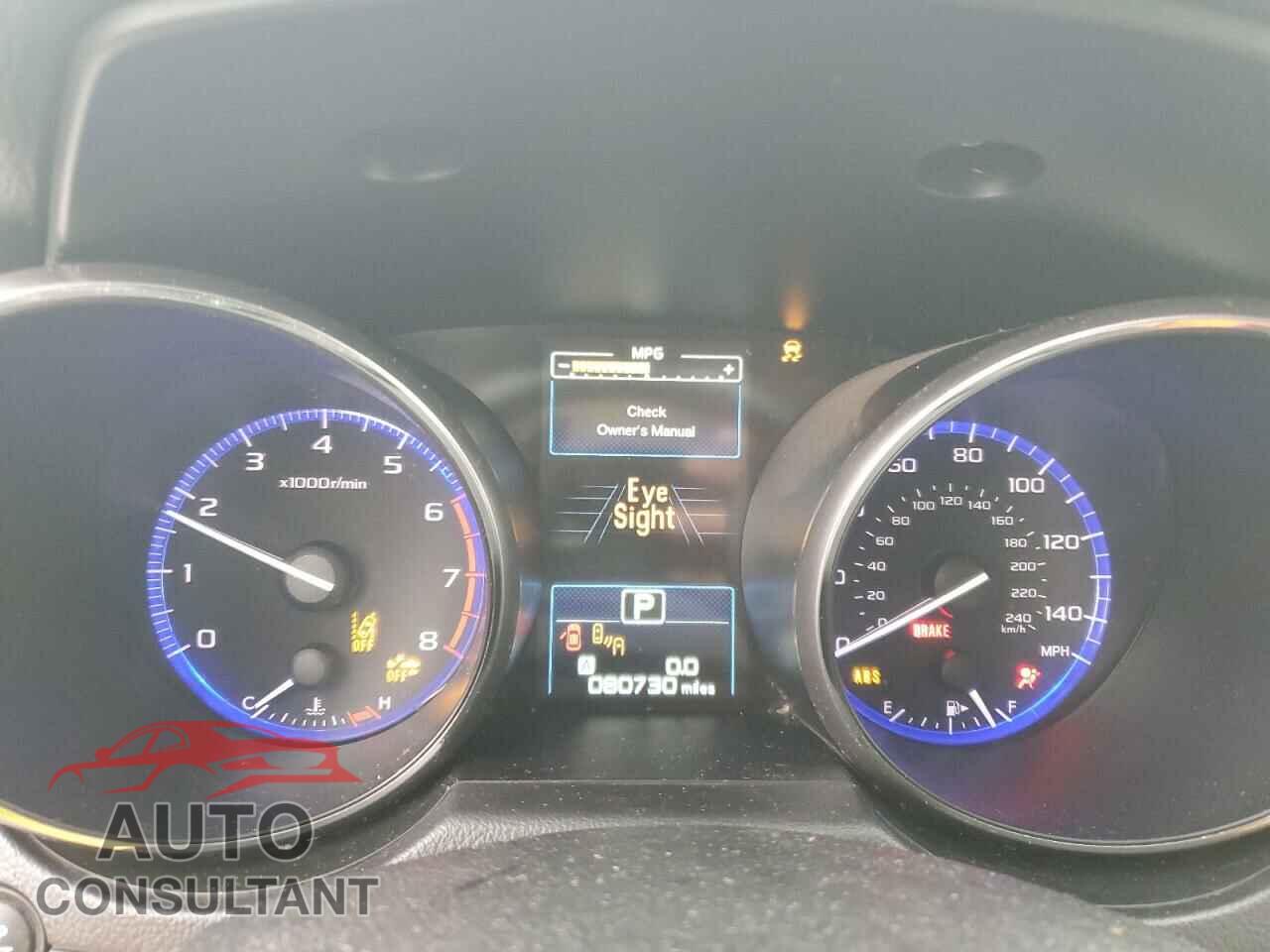 SUBARU OUTBACK 2017 - 4S4BSAHC3H3353409