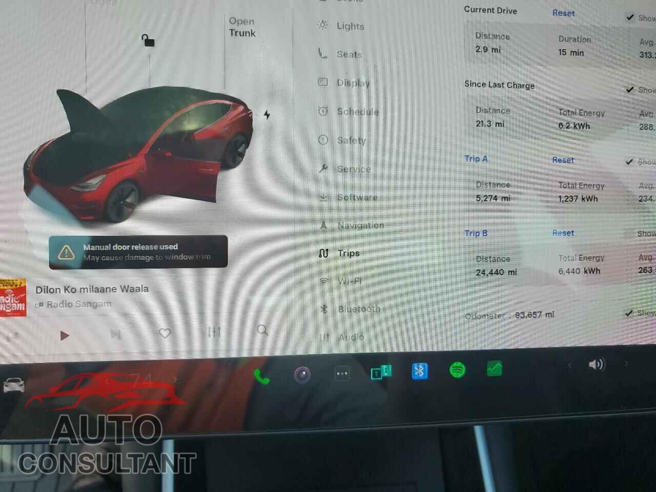 TESLA MODEL 3 2019 - 5YJ3E1EAXKF483703