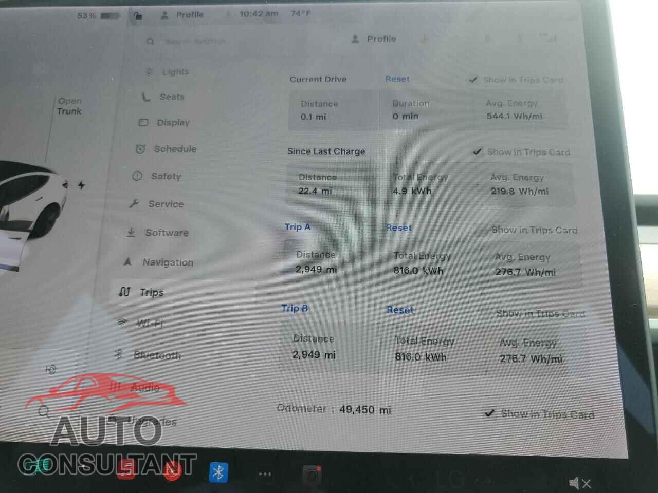 TESLA MODEL 3 2021 - 5YJ3E1EA8MF852075