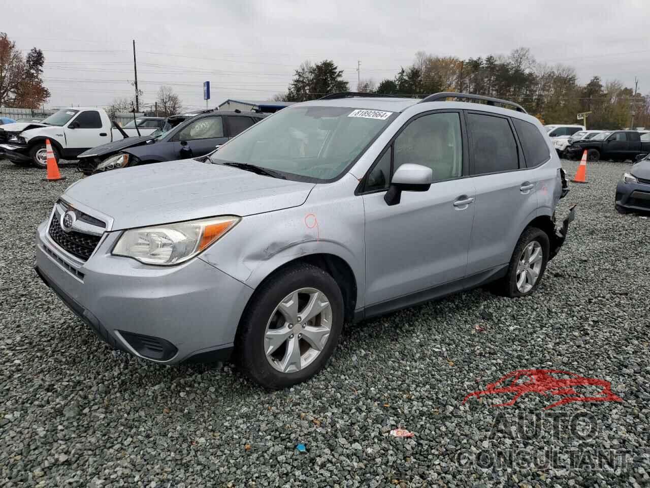 SUBARU FORESTER 2015 - JF2SJADC2FH487522