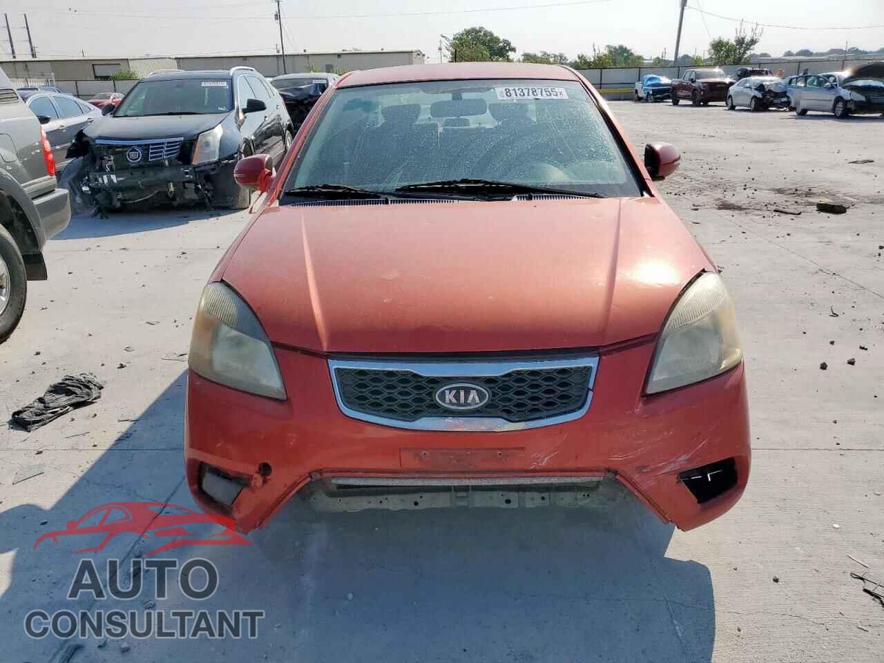 KIA RIO 2011 - KNADH4A38B6913208