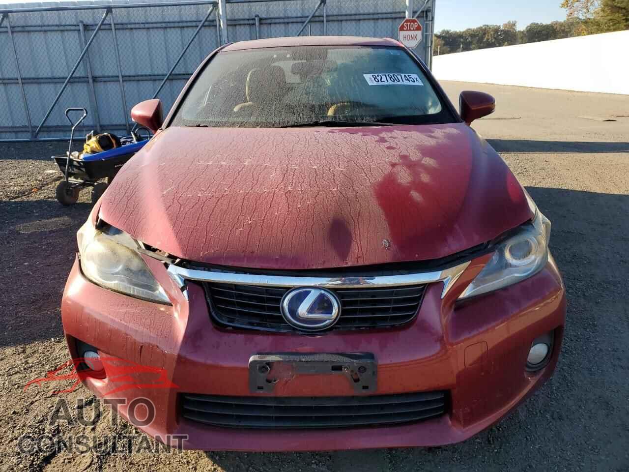 LEXUS CT 200 2013 - JTHKD5BH4D2163482