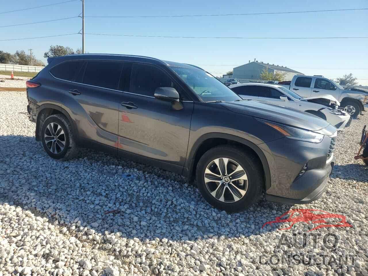 TOYOTA HIGHLANDER 2021 - 5TDGZRAH5MS039246