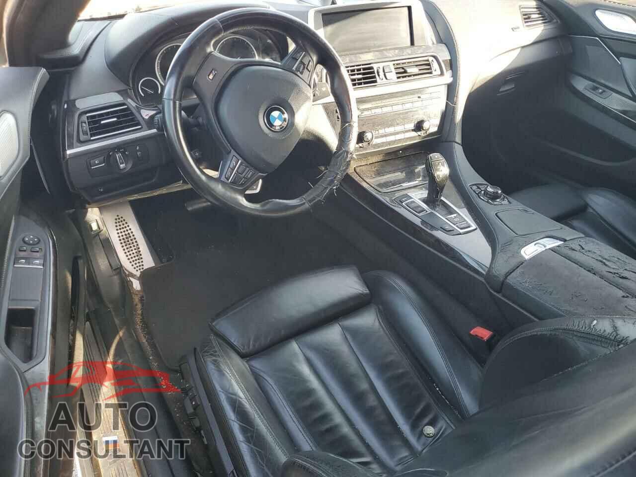 BMW 6 SERIES 2012 - WBALX3C59CDV77427