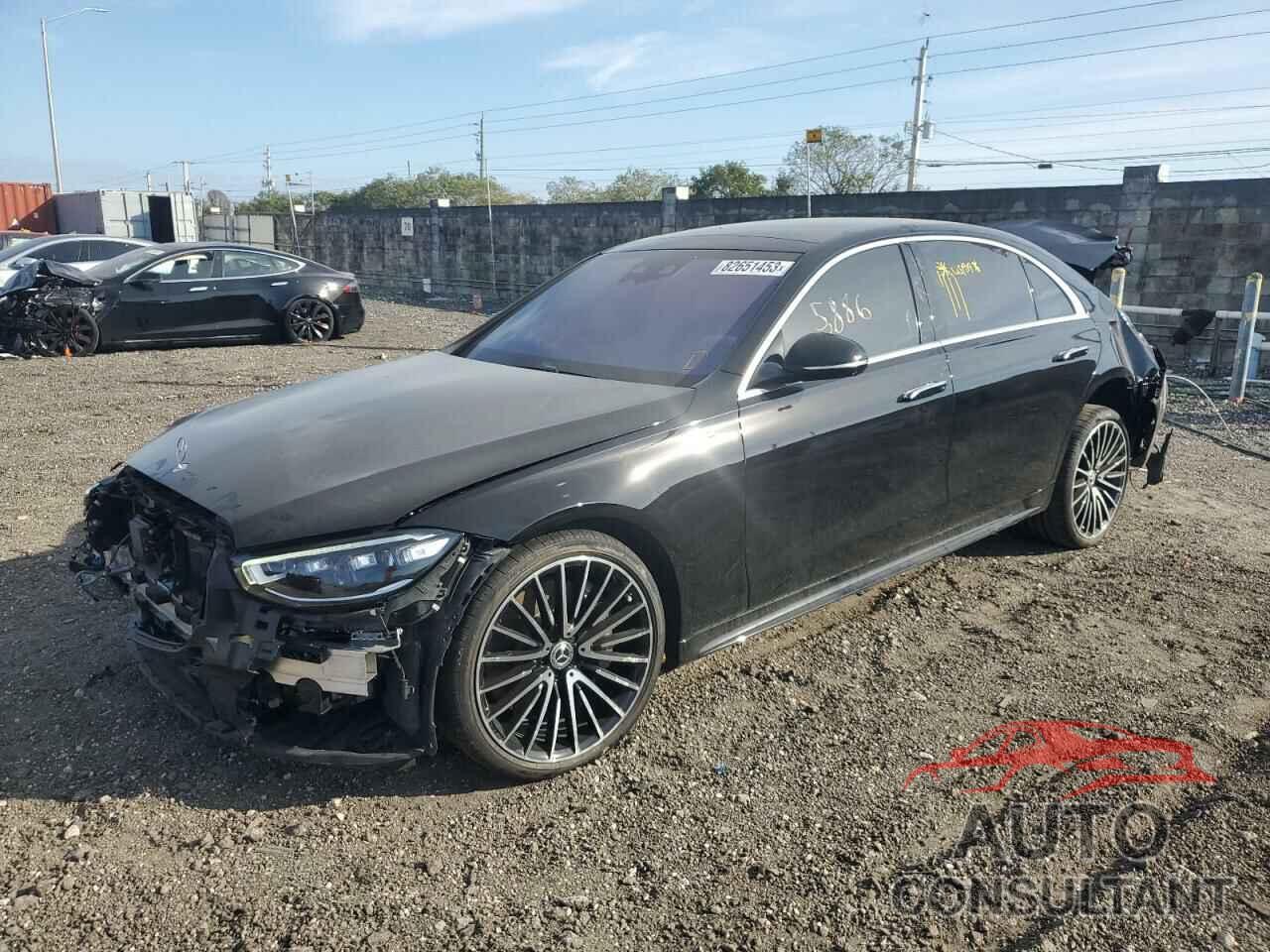 MERCEDES-BENZ S-CLASS 2022 - W1K6G6DB9NA119192